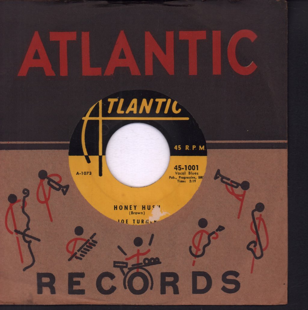 Joe Turner And His Band - Honey Hush / Crawdad Hole - 7 Inch