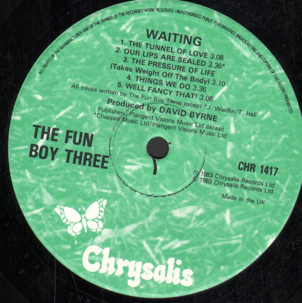Fun Boy Three - Waiting - Lp