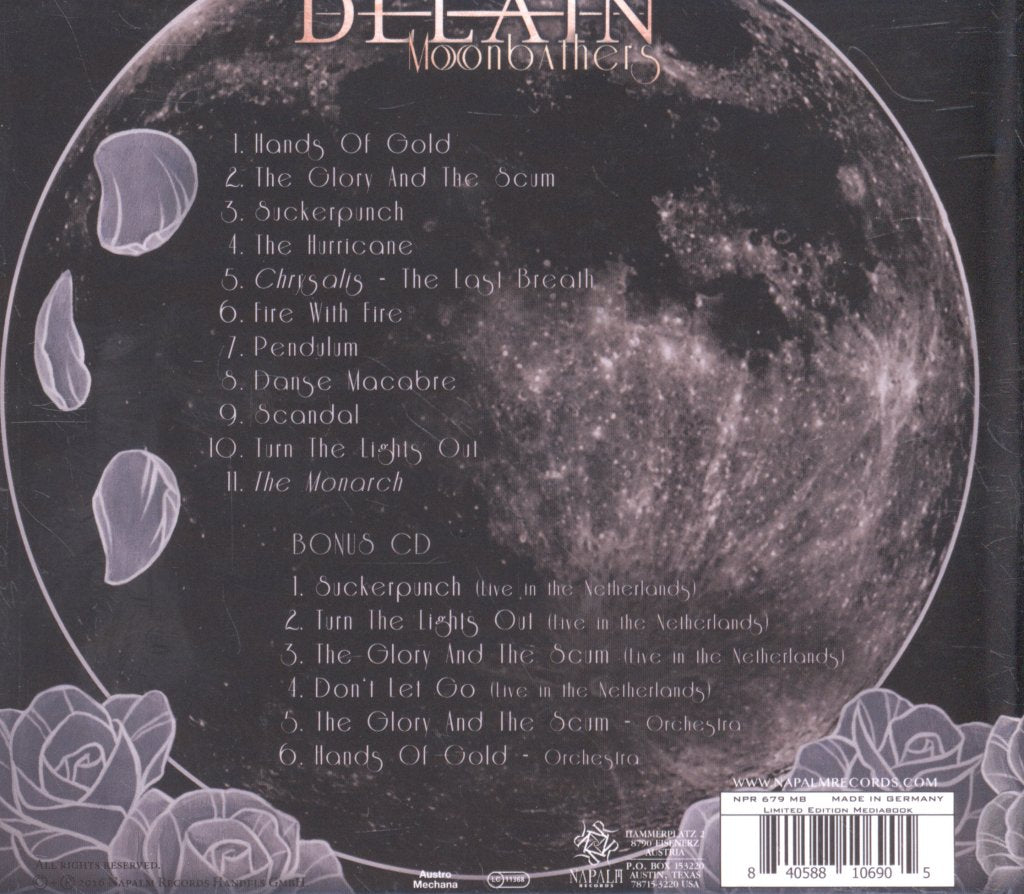 Delain - Moonbathers - Double Cd