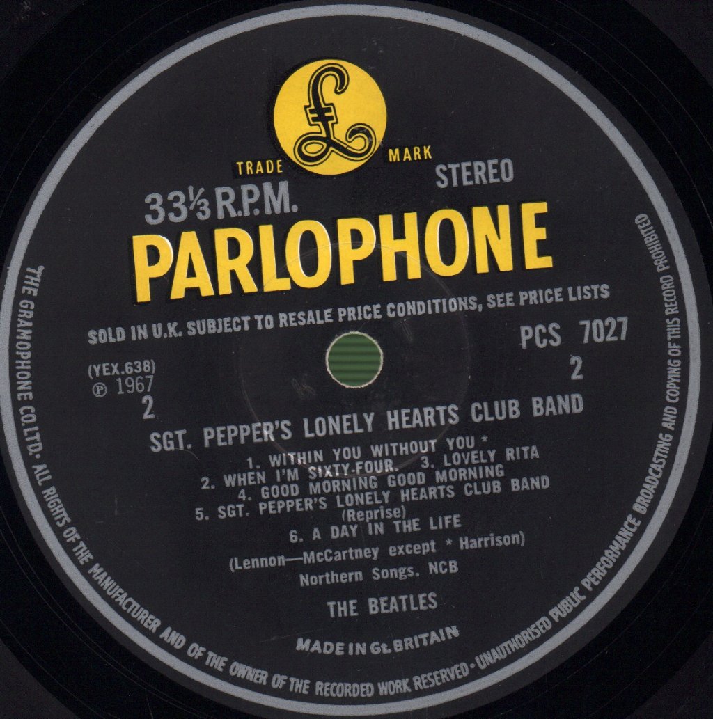 Beatles - Sgt Peppers Lonely Hearts Club Band - Lp