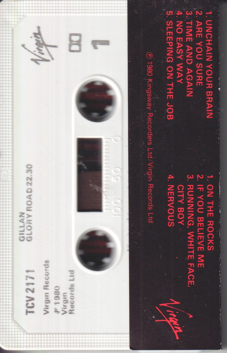 Gillan - Glory Road - Cassette