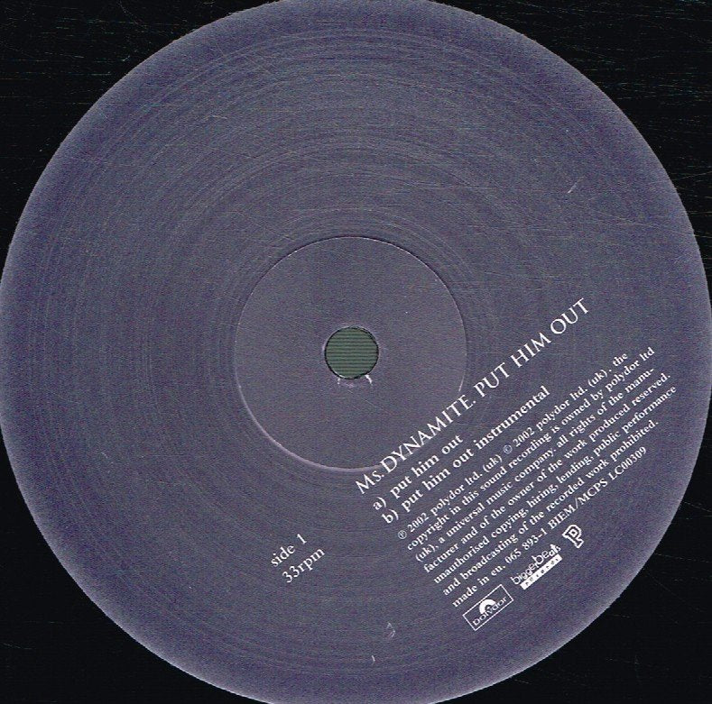 Ms Dynamite - Put Him Out - 12 Inch