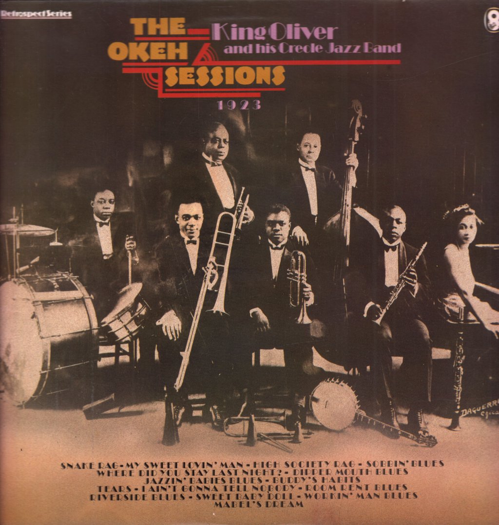 King Oliver And His Creole Jazz Band - Okeh Sessions - Lp
