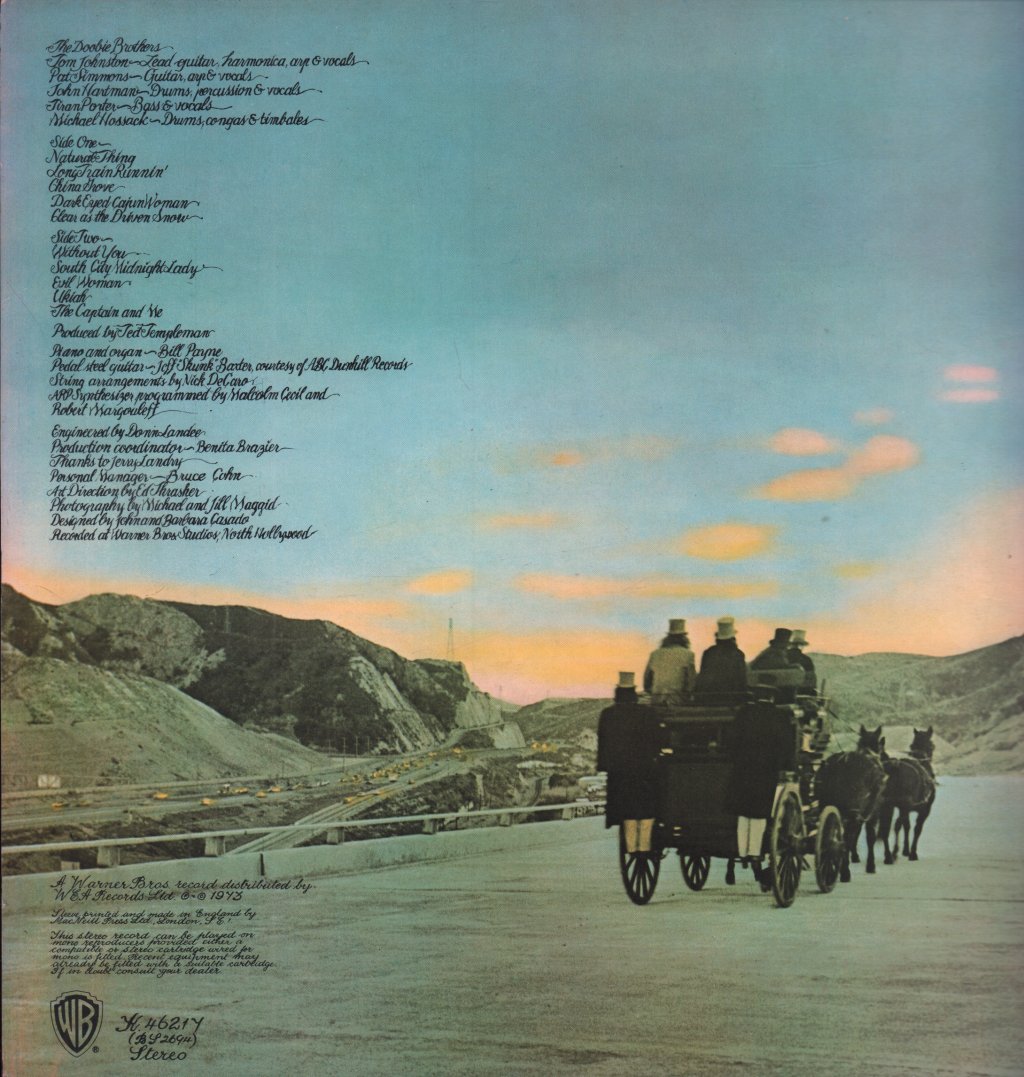 Doobie Brothers - Captain And Me - Lp