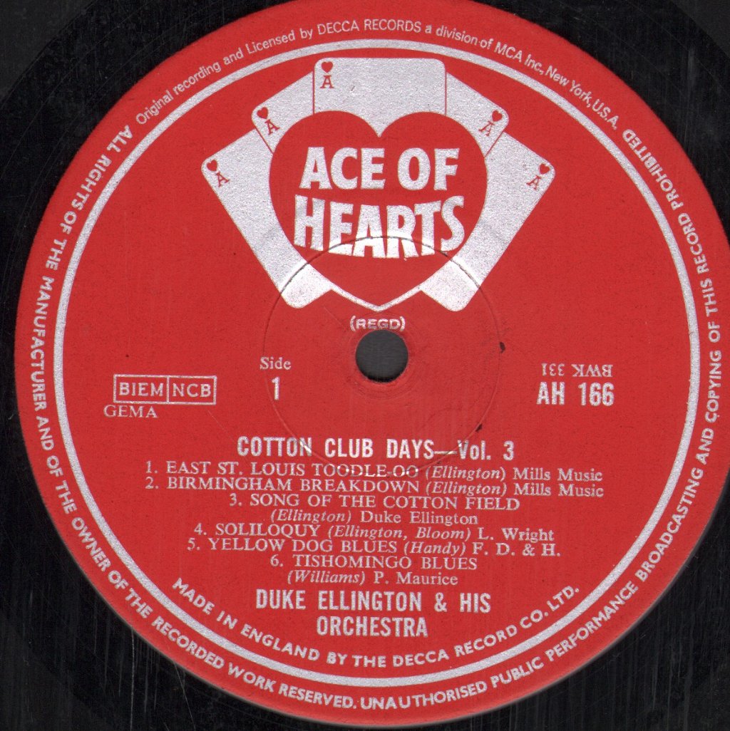Duke Ellington And His Orchestra - Cotton Club Days Volume 3 - Lp