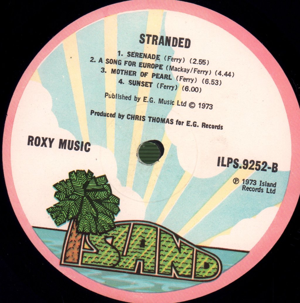 Roxy Music - Stranded - Lp