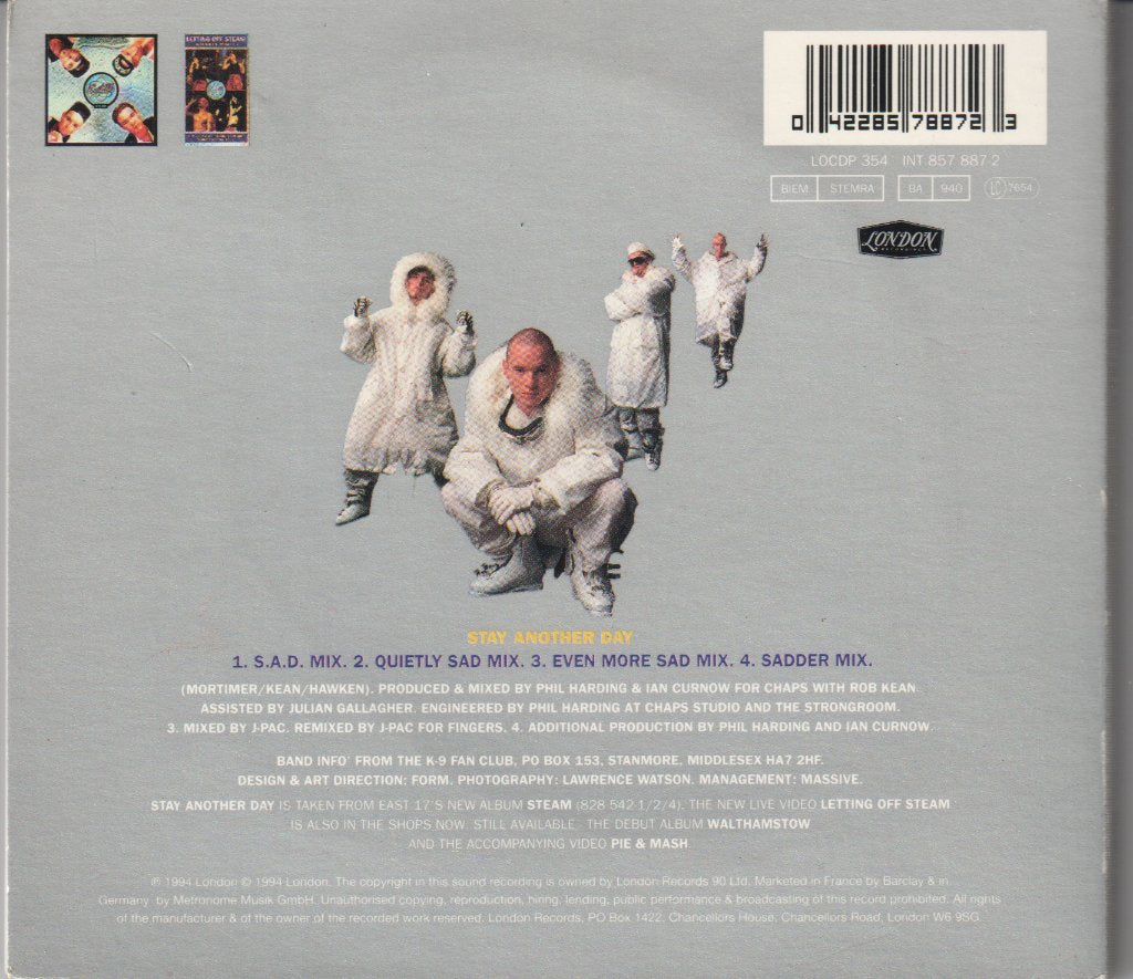 East 17 - Stay Another Day - Cd