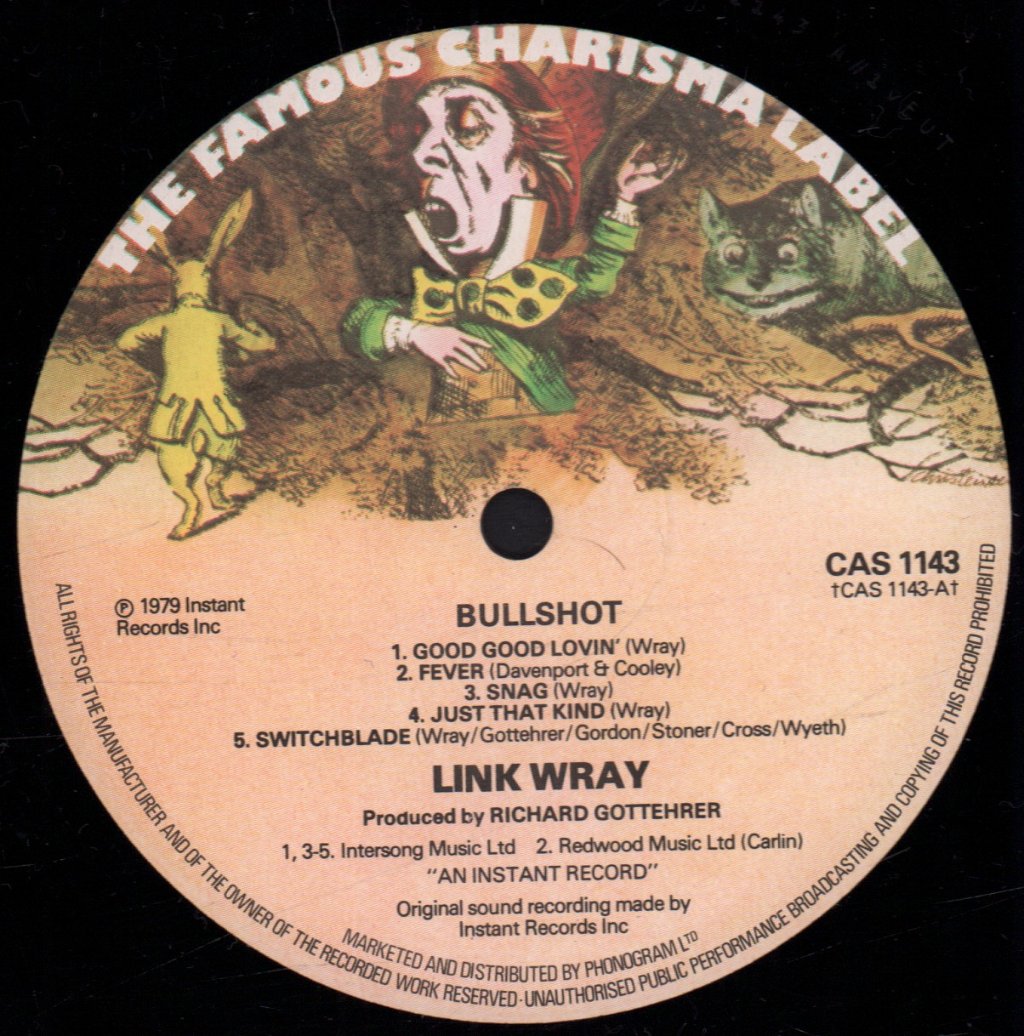 Link Wray - Bullshot - Lp