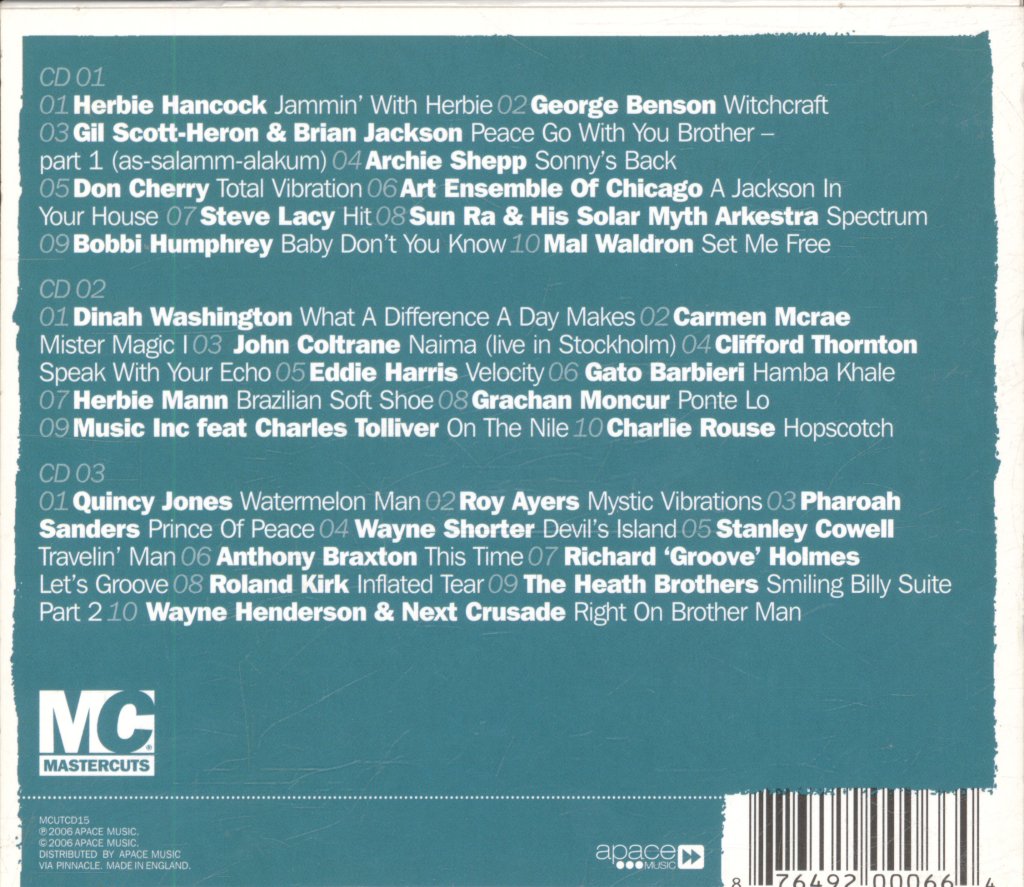 Various Artists - Mastercuts Jazz Cafe - Triple Cd