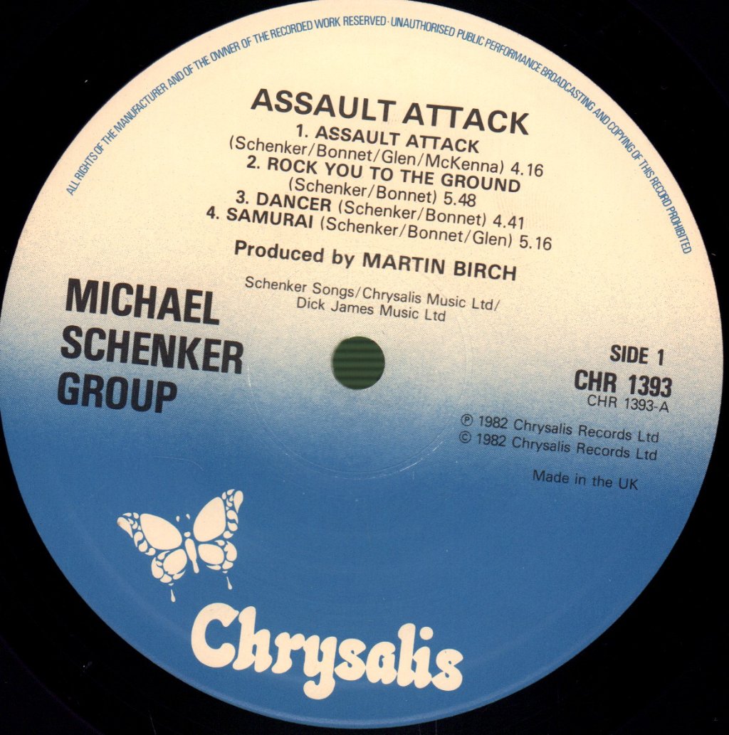 Michael Schenker Group - Assault Attack - Lp