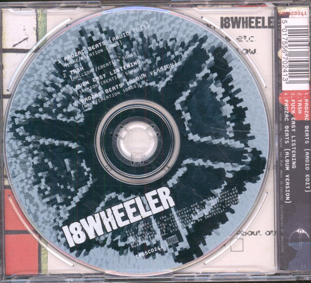 18 Wheeler - Prozac Beats - Cd