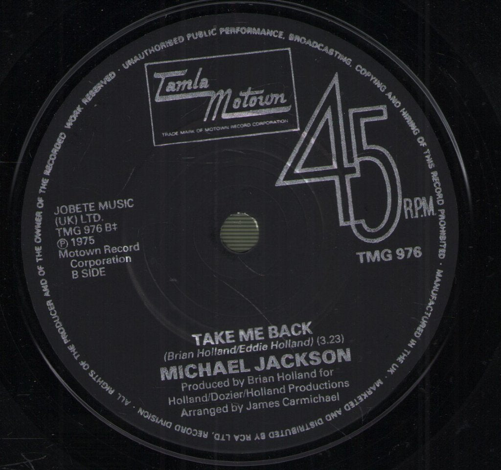 Michael Jackson - One Day In Your Life - 7 Inch