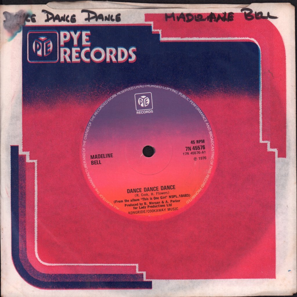 Madeline Bell - Dance Dance Dance - 7 Inch