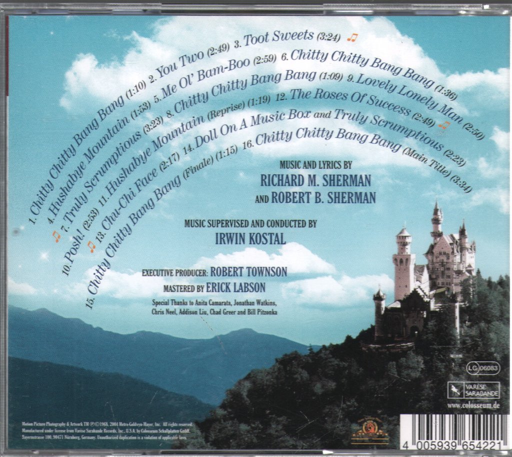Chitty Chitty Bang Bang - Original Motion Picture Soundtrack - Cd