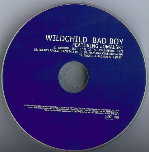 Wildchild - Bad Boy - Cd