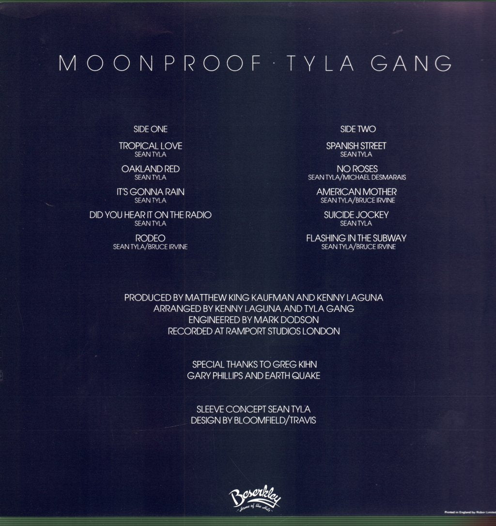 Tyla Gang - Moonproof - Lp