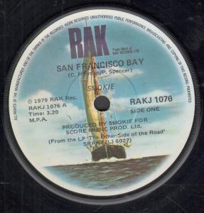 Smokie - San Francisco Bay - 7 Inch
