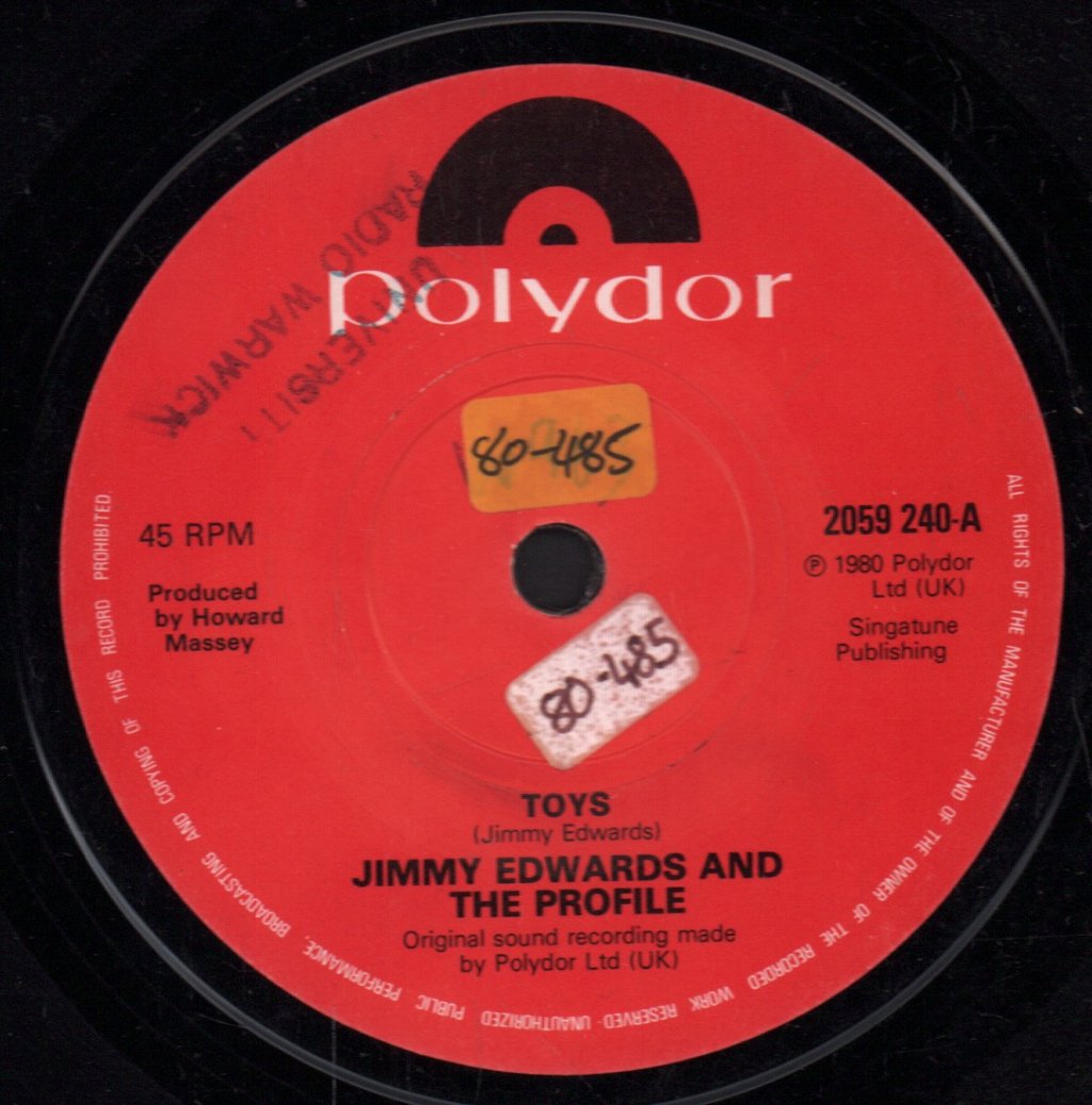 Jimmy Edwards And The Profile - Toys - 7 Inch