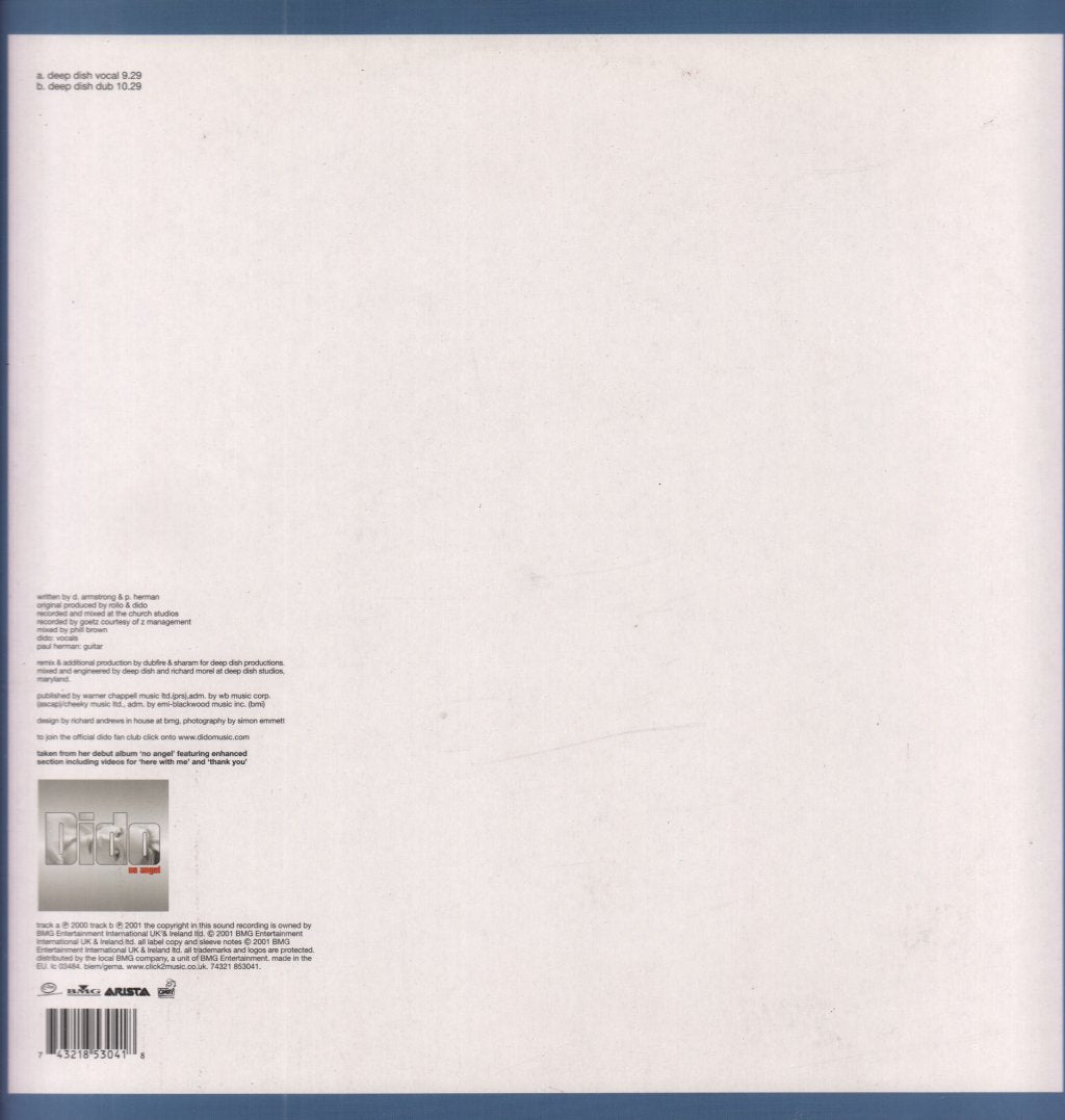 Dido - Thank You - 12 Inch