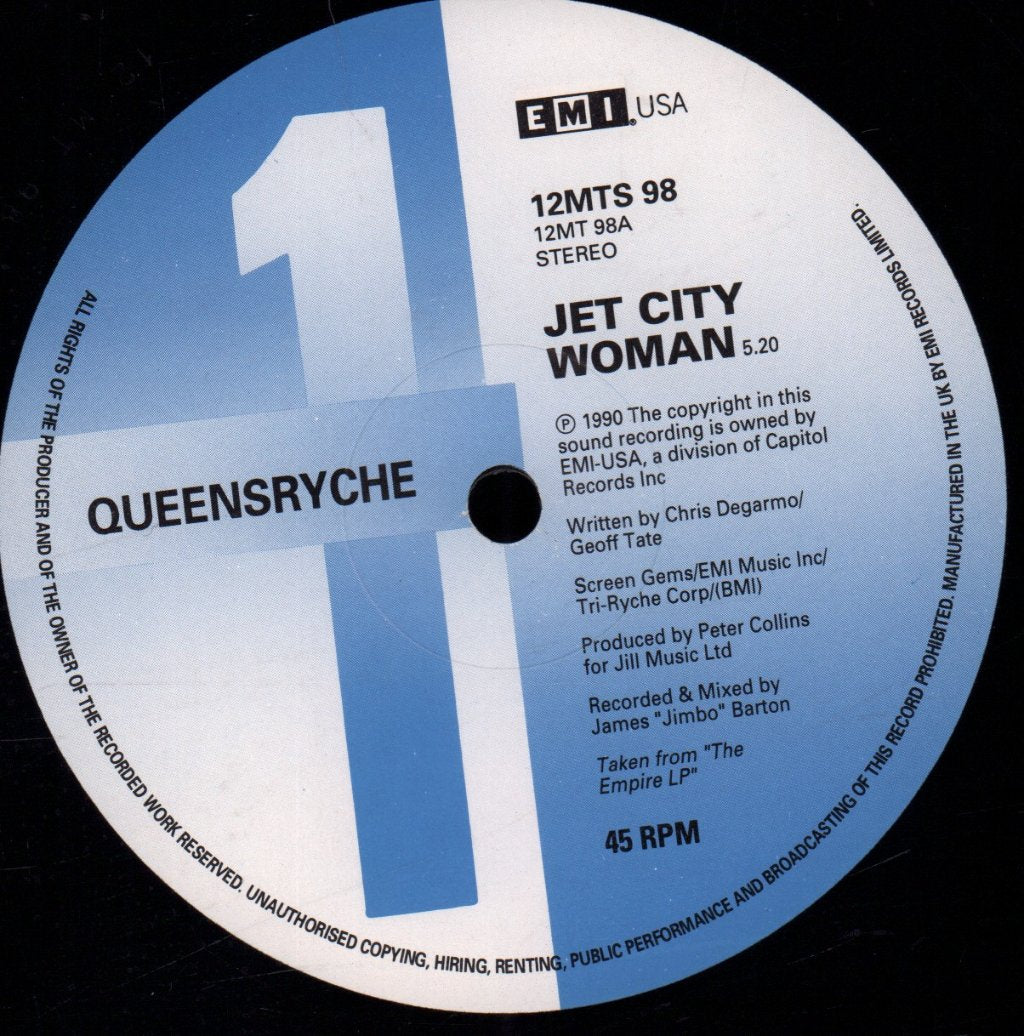 Queensryche - Jet City Woman - 12 Inch Box Set