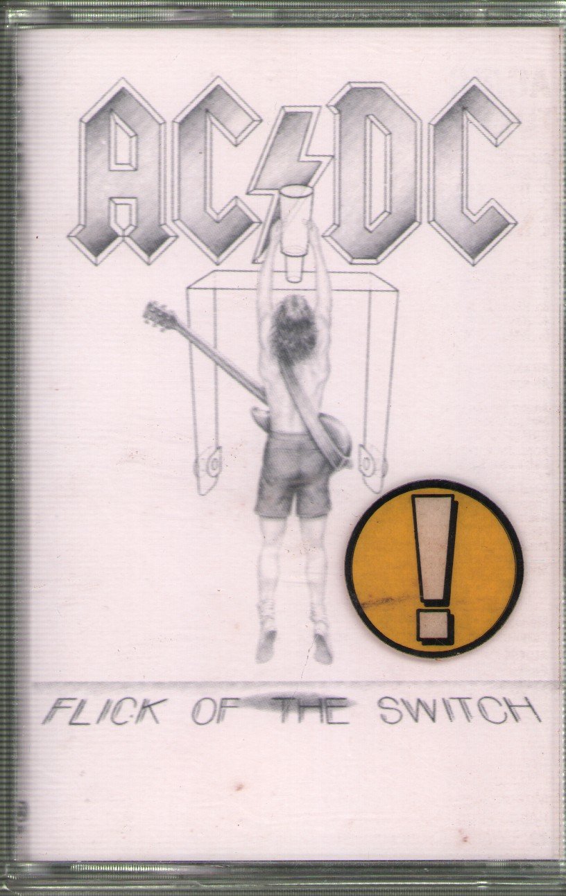 AC/DC - Flick Of The Switch - Cassette