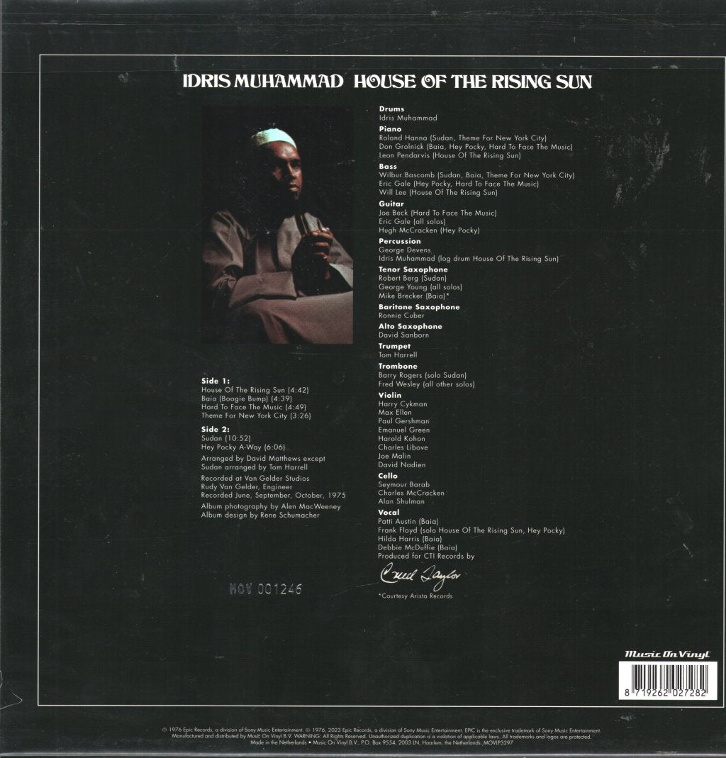 Idris Muhammad - House Of The Rising Sun - Lp