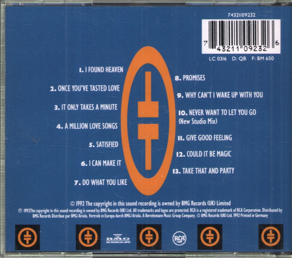 Take That (Boy Band) - Take That & Party - Cd