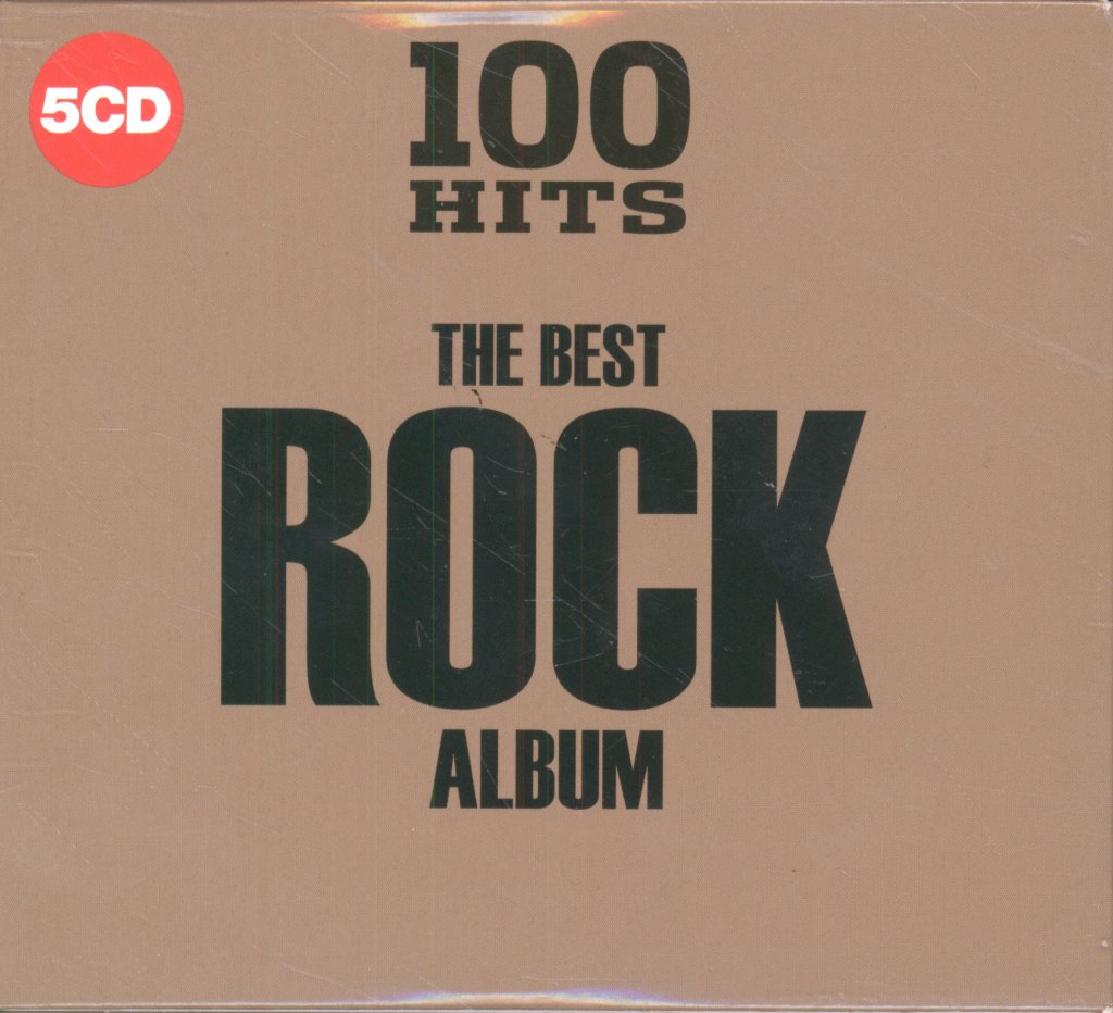 Various Artists - 100 Hits The Best Rock Album - Cd Set
