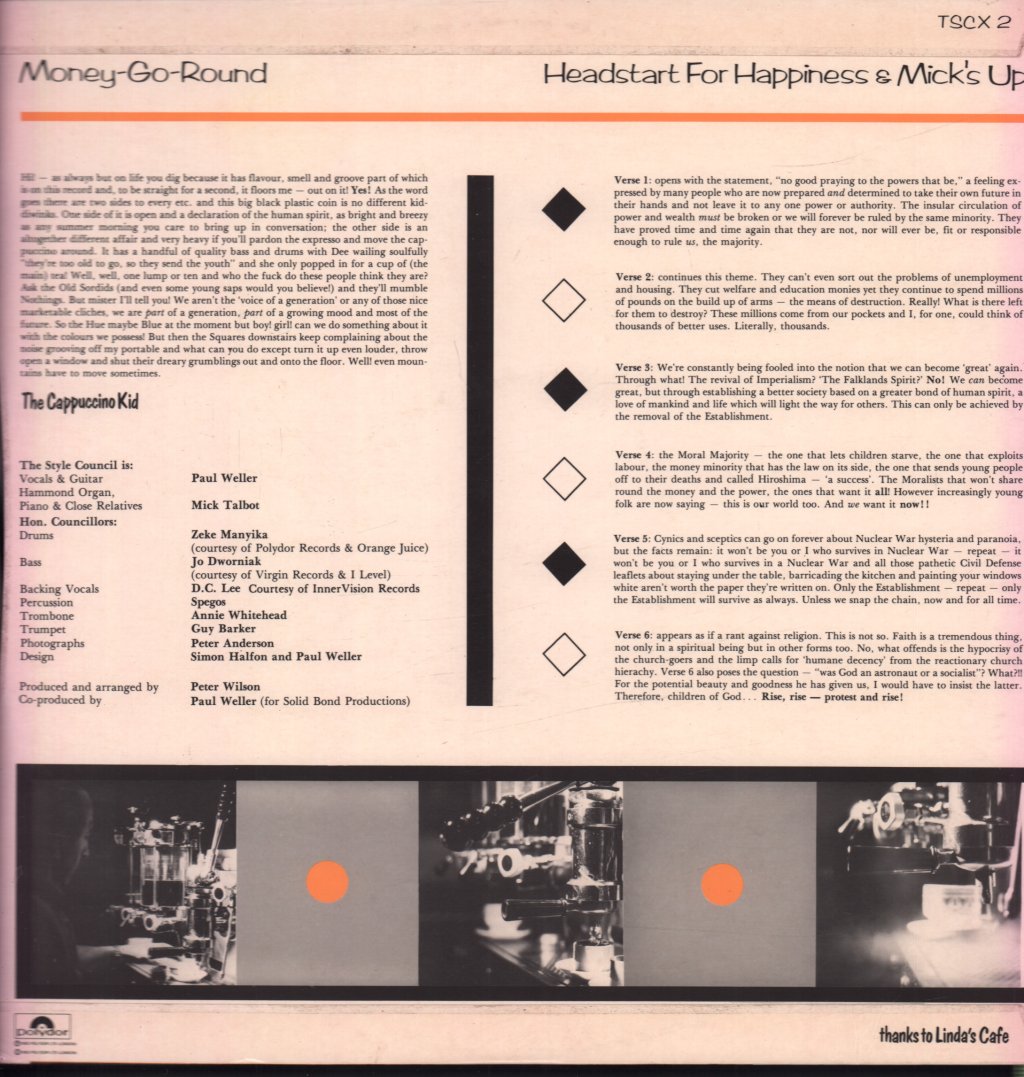 Style Council - Money Go Round - 12 Inch