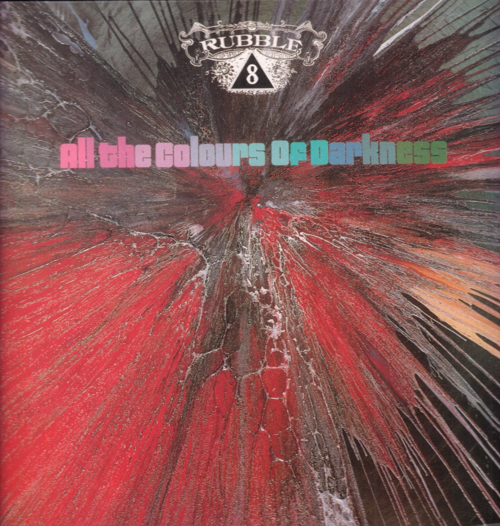 Various Artists - Rubble 8 All The Colours Of Darkness - Lp