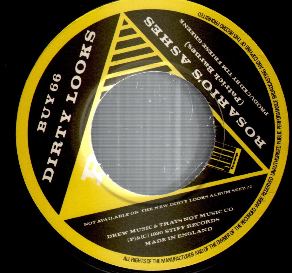 Dirty Looks (New Wave/Power Pop Group) - Lie To Me - 7 Inch