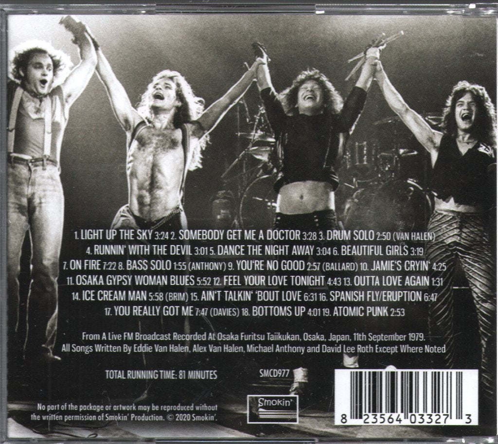 Van Halen - Osaka 1979 - Cd