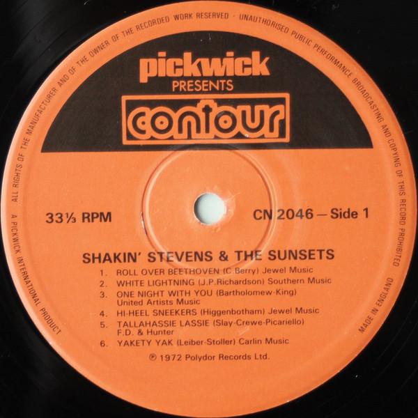 Shakin' Stevens And The Sunsets - Shakin' Stevens & The Sunsets - Lp