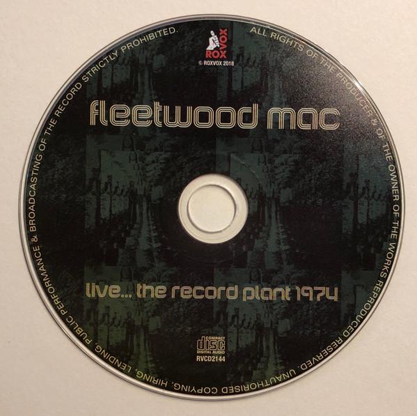 Fleetwood Mac - Live.. The Record Plant 1974 - Cd