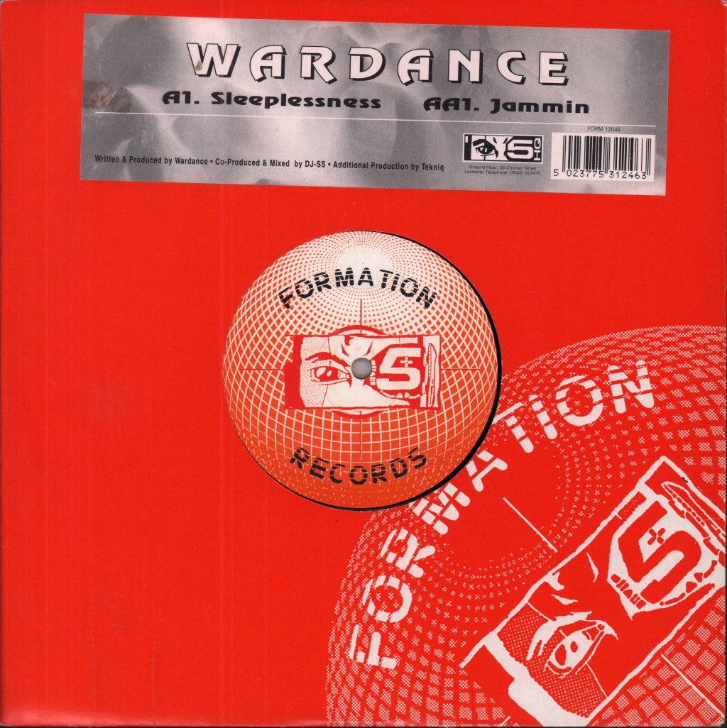 Wardance - Sleeplessness / Jammin - 10 Inch