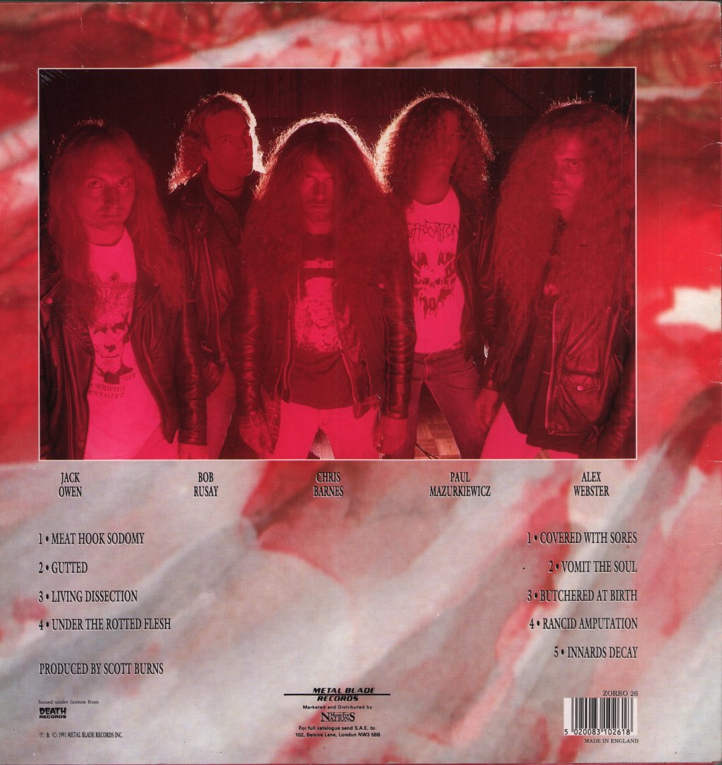 Cannibal Corpse - Butchered At Birth - Lp