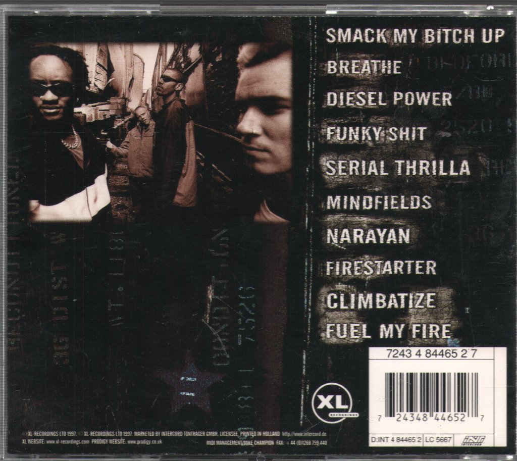 Prodigy - Fat Of The Land - Cd