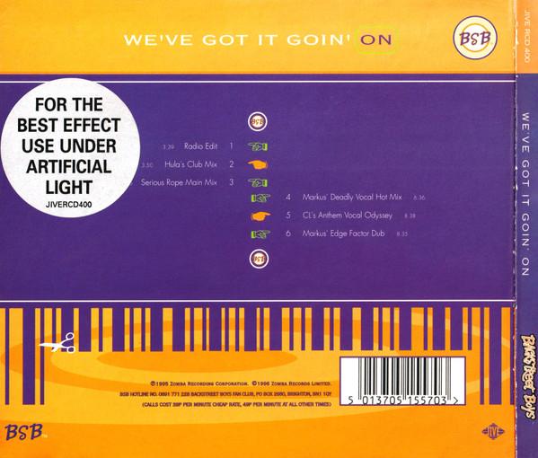 Backstreet Boys - We've Got It Goin' On - Cd