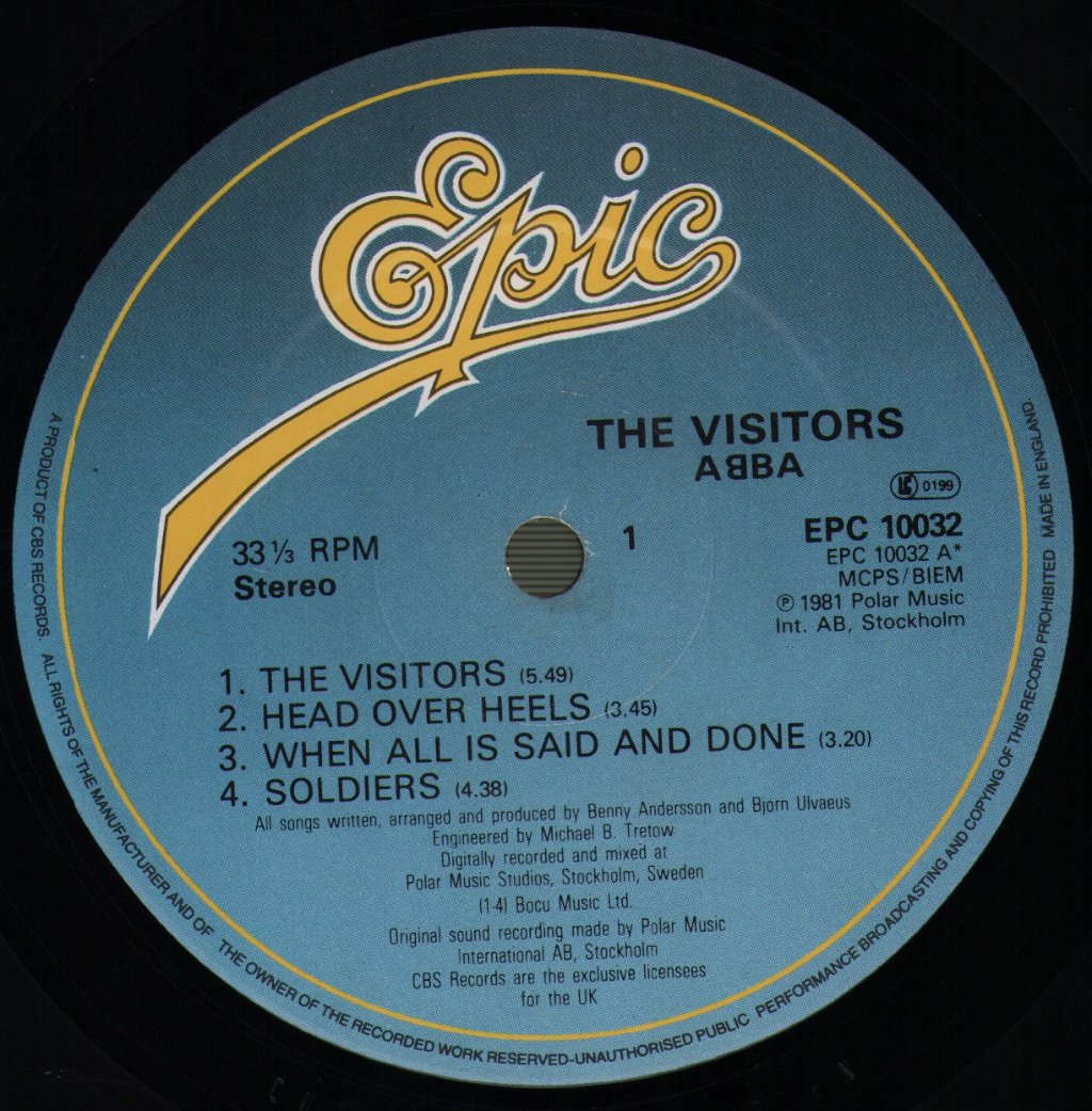 ABBA - Visitors - Lp