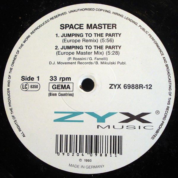 Space Master - Jumping To The Party (Remixes) - 12 Inch