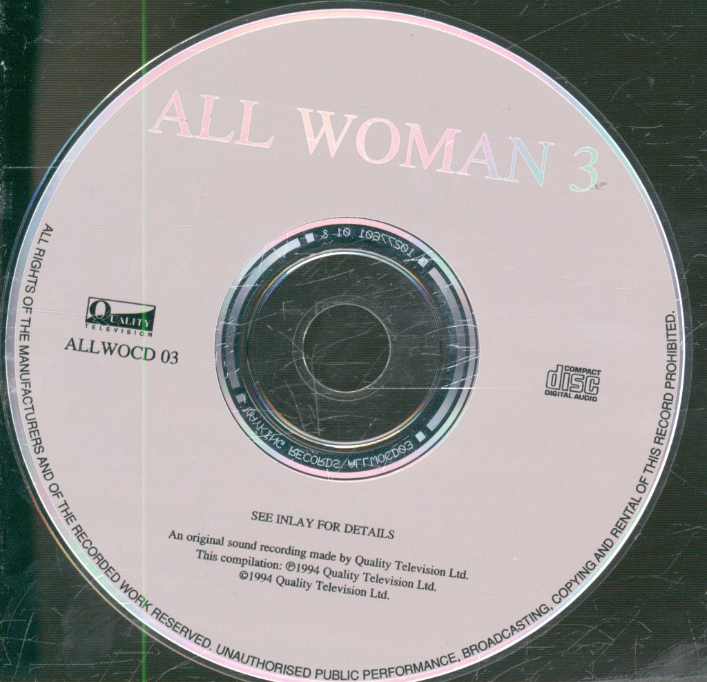 Various Artists - All Woman 3 - Cd
