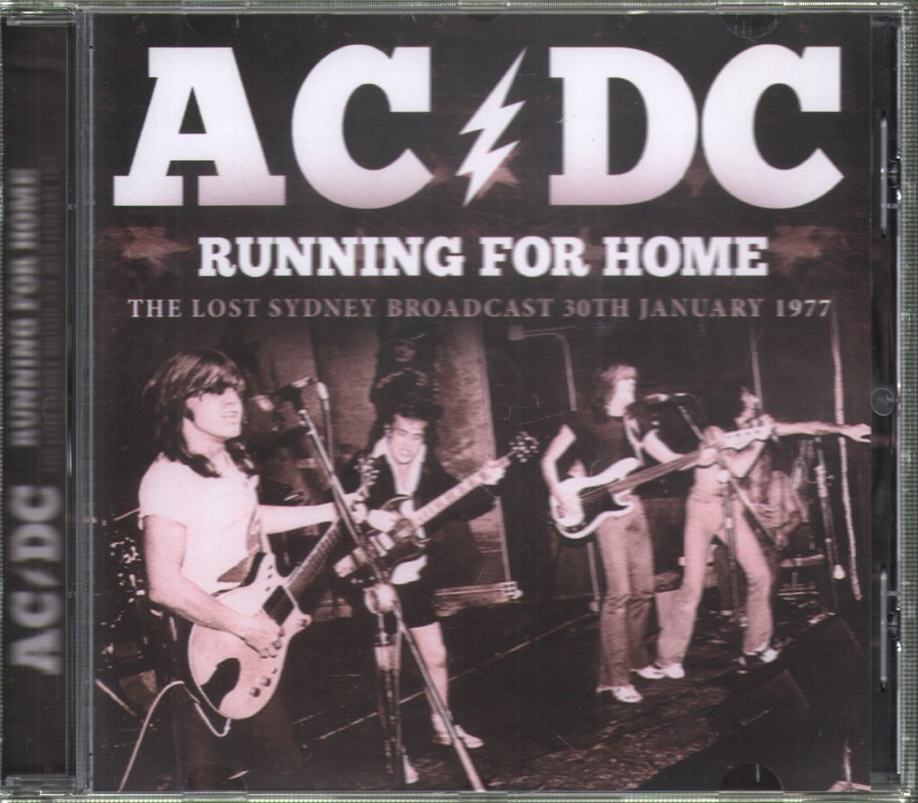 AC/DC - Running for Home: The Lost Sydney Broadcast 30th January 1977 - Cd