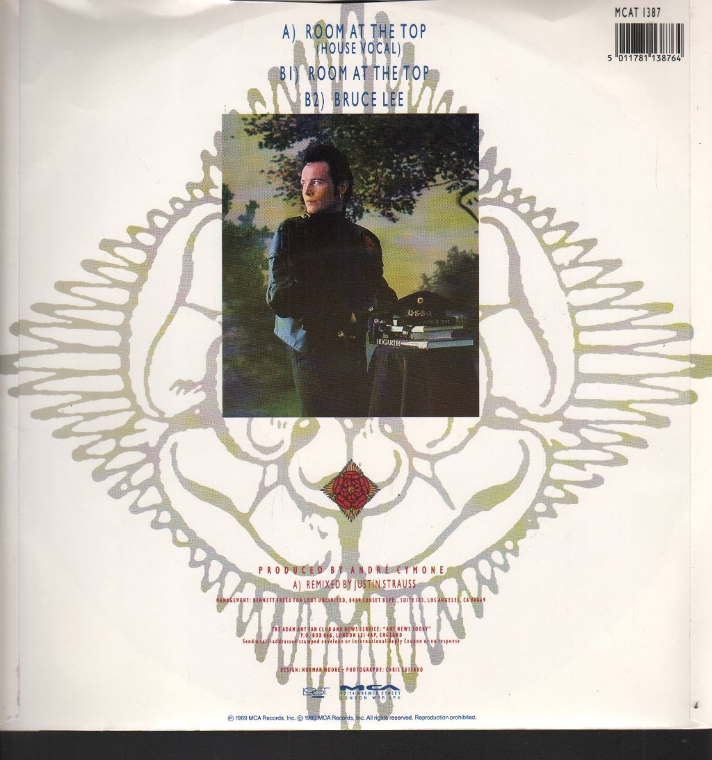 Adam Ant - Room At The Top - 12 Inch