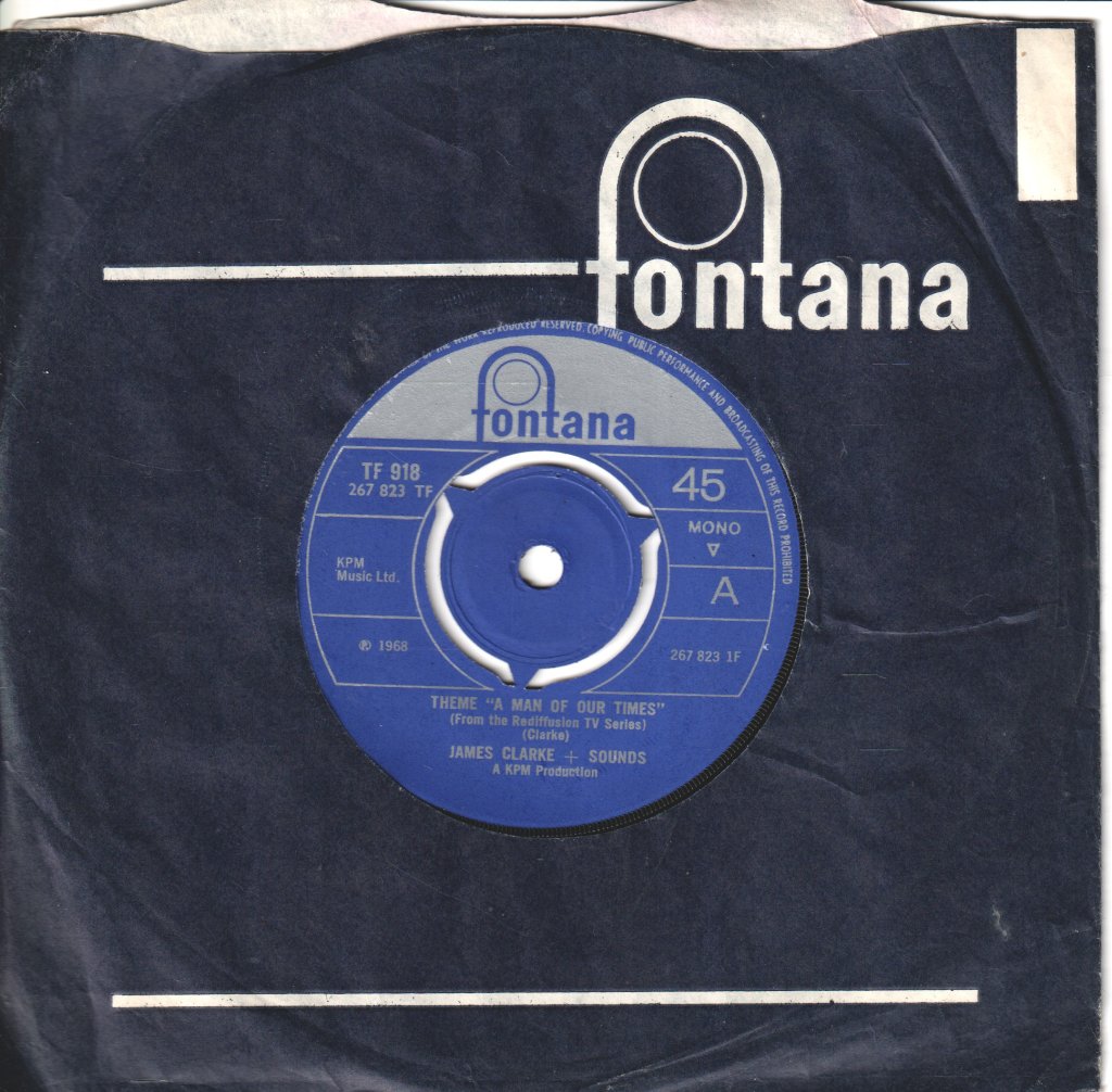 James Clarke - Theme "A Man Of Our Times" - 7 Inch
