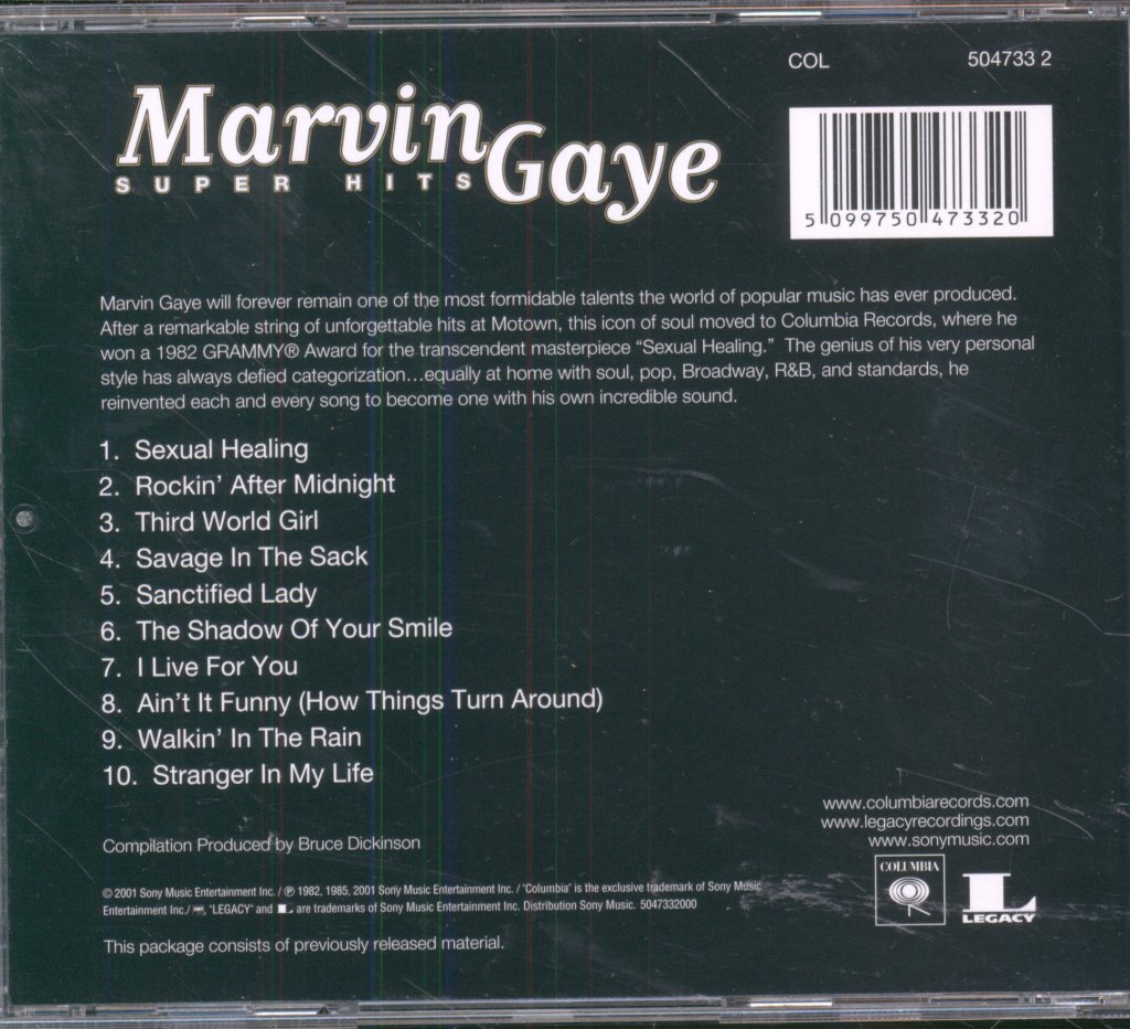 Marvin Gaye - Super Hits - Cd