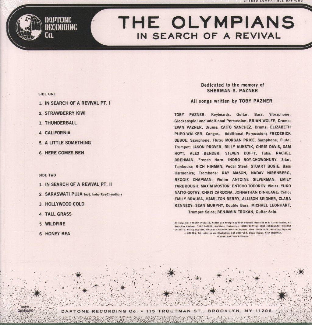 Olympians - In Search Of A Revival - Lp