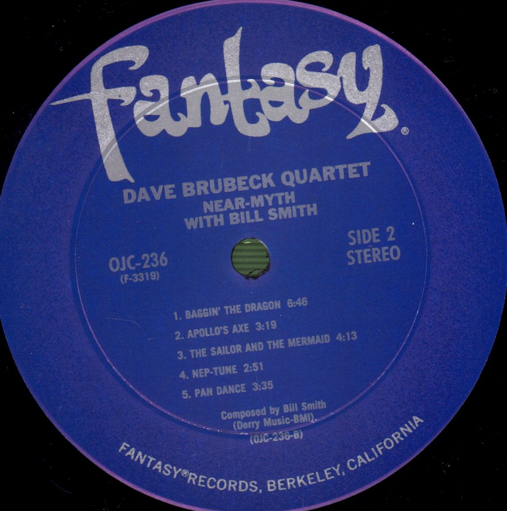 Dave Brubeck Quartet - Near-Myth - Lp