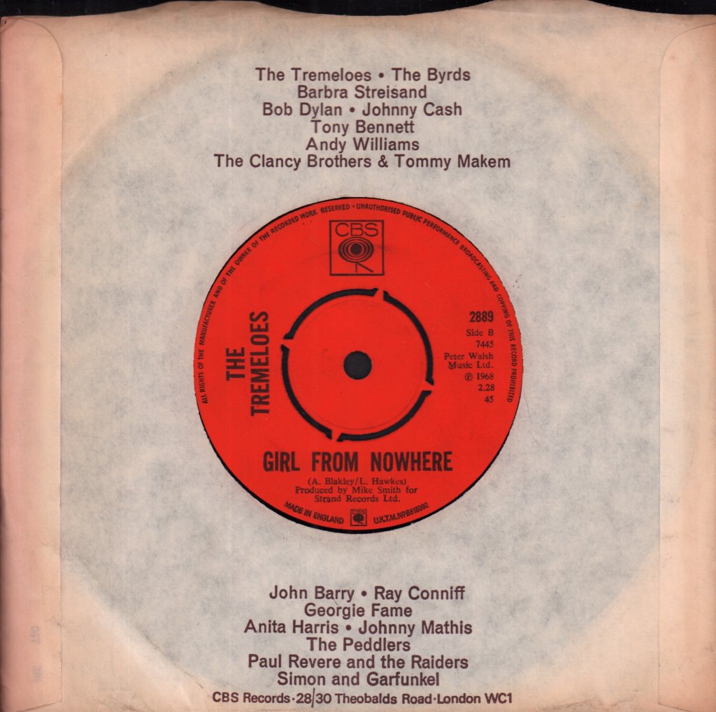 Tremeloes - Helule Helule - 7 Inch
