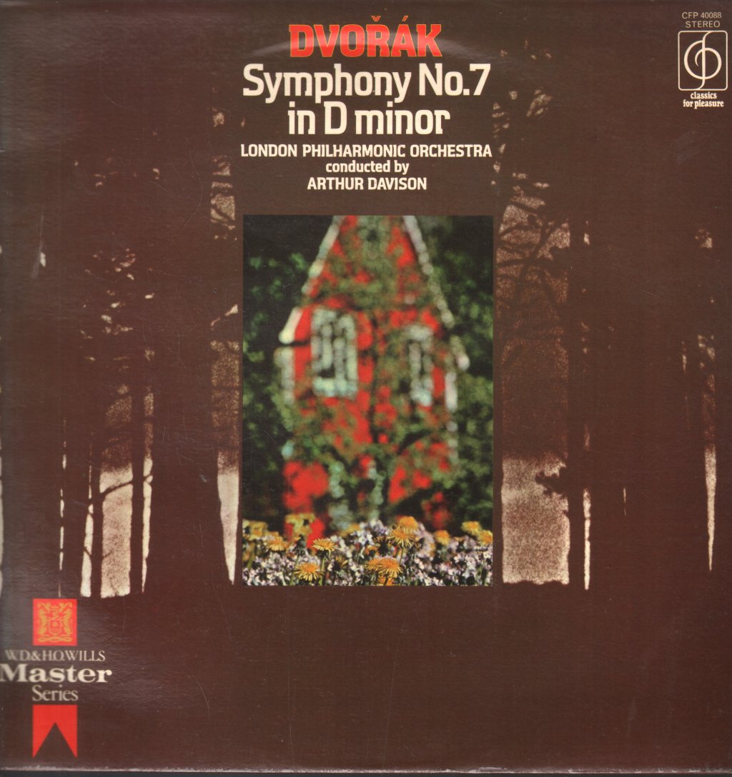 Arthur Davison / London Philharmonic Orchestra - Dvorak - Symphony No. 7 In D Minor - Lp