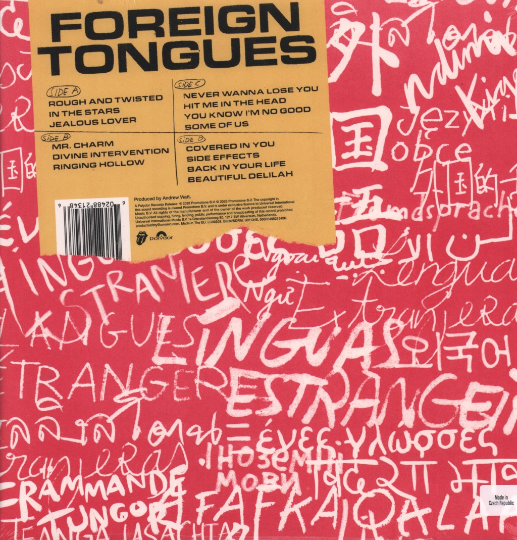 Rolling Stones - Foreign Tongues - Double Lp